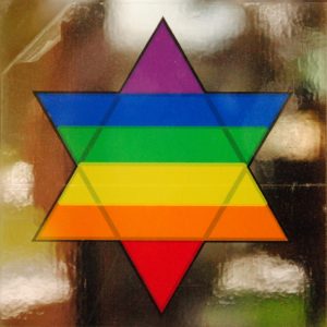 rainbow jewish star