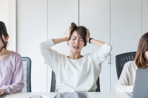 worry headache lawyer