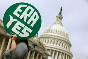 ERA equal rights Rally At U.S. Capitol Celebrates 40th Anniversary Of Congressional Passage Of ERA