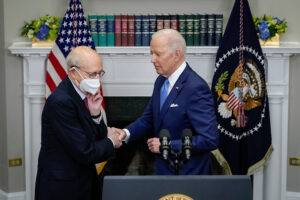 Supreme Court Justice Stephen Breyer Announces His Retirement At The White House
