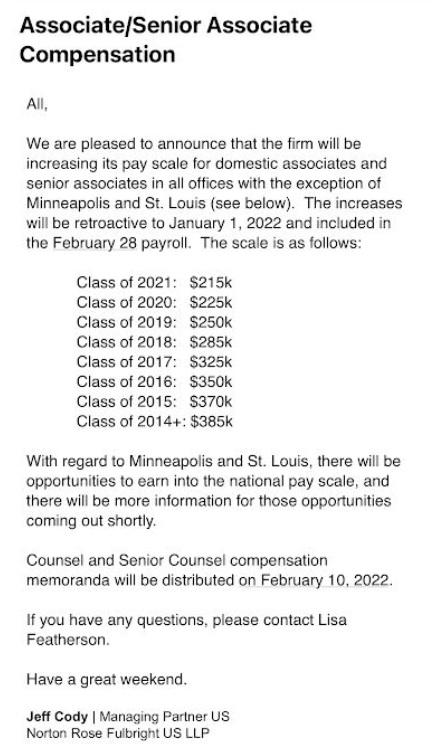 NRF Match Memo 2022