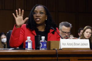 Senate Holds Supreme Court Confirmation Hearings For Ketanji Brown Jackson