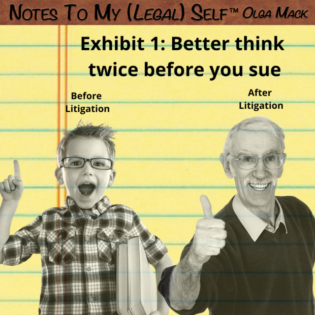 Think Twice Before You Sue