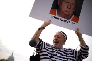 Former President Trump Attends Arraignment In Washington, D.C. Federal Court After His Indictment