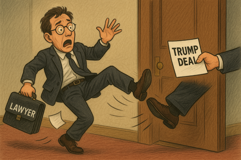 Billionaire Says Biglaw Firms That Brokered Deals With Trump Are Persona Non Grata